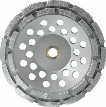 Siver Brazed Double Row Cup Wheel